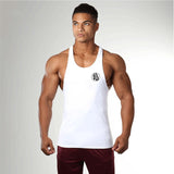 Muscle Cotton Gym Tank Tops Men Sleeveless Tanktops For Boys Bodybuilding Clothing Undershirt Fitness Stringer workout Vest