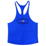 Muscleguys gyms vest Mens Cotton Hoodie Sweatshirts fitness clothes bodybuilding tank top men Sleeveless Tees Shirt tanktops