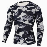 Men Compression sportswear Run Suits Clothes Sports Set Long t shirt And leggings Gym Fitness workout Tights clothing base layer