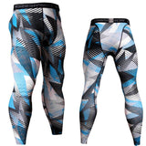 Men Compression sportswear Run Suits Clothes Sports Set Long t shirt And leggings Gym Fitness workout Tights clothing base layer
