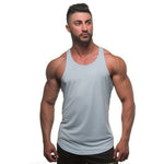 New Muscle Cotton Gym Tank Tops Men Sleeveless Tanktops For Boys Bodybuilding Clothing Undershirt Fitness Stringer workout Vest