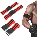 1 Pair BFR Training Fitness Gym Bands Blood Flow Restriction Occlusion Bandage Sports Exercise Bodybuilding Biceps Bands Belts