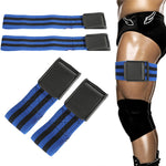 1 Pair BFR Training Fitness Gym Bands Blood Flow Restriction Occlusion Bandage Sports Exercise Bodybuilding Biceps Bands Belts