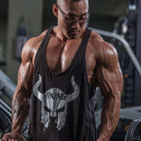 New 2019 Brand clothing Bodybuilding Fitness Tank Top Men workout VIKING print Vest Stringer wear Undershirt