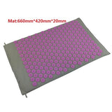 Massager Cushion Massage Yoga Mat Acupressure Relieve Stress Back Body Pain Spike Mat Acupuncture Massage Yoga Mat with Pillow