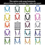 Full Set 6 Handles Anti-gravity Aerial Yoga Hammock Flying Swing Trapeze Yoga Inversion Exercises Device Home GYM Hanging Belt