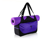 Multi-functional Waterproof Clothes Backpack Yoga Mat Bag Women's Pilates Fitness Shoulder Bag Gym Sports Case Bag (Without Mat)