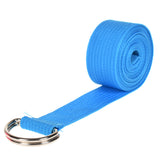 Hot Sale 1PC  Adjustable Belt Sport Yoga Stretch Strap D-Ring Belt Gym Waist Leg Fitness Exercise Gym equipment