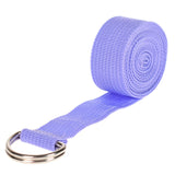 Hot Sale 1PC  Adjustable Belt Sport Yoga Stretch Strap D-Ring Belt Gym Waist Leg Fitness Exercise Gym equipment