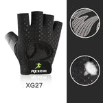 Professional Gym Fitness Gloves Power Weight Lifting Women Men Crossfit Workout Bodybuilding Half Finger Hand Protector