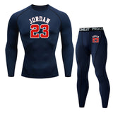 Jordan 23 Compression Tights Running Clothing Men's Basketball Base layer Leggings training track suit Sports suit Gym joggers