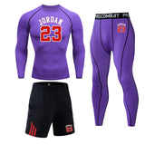 Jordan 23 Compression Tights Running Clothing Men's Basketball Base layer Leggings training track suit Sports suit Gym joggers
