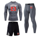 Jordan 23 Compression Tights Running Clothing Men's Basketball Base layer Leggings training track suit Sports suit Gym joggers