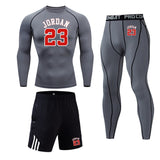 Jordan 23 Compression Tights Running Clothing Men's Basketball Base layer Leggings training track suit Sports suit Gym joggers