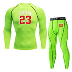 Jordan 23 Compression Tights Running Clothing Men's Basketball Base layer Leggings training track suit Sports suit Gym joggers