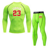 Jordan 23 Compression Tights Running Clothing Men's Basketball Base layer Leggings training track suit Sports suit Gym joggers