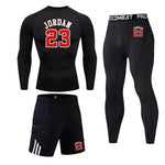 Jordan 23 Compression Tights Running Clothing Men's Basketball Base layer Leggings training track suit Sports suit Gym joggers