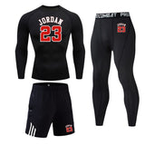 Jordan 23 Compression Tights Running Clothing Men's Basketball Base layer Leggings training track suit Sports suit Gym joggers