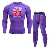 Jordan 23 Compression Tights Running Clothing Men's Basketball Base layer Leggings training track suit Sports suit Gym joggers