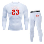 Jordan 23 Compression Tights Running Clothing Men's Basketball Base layer Leggings training track suit Sports suit Gym joggers