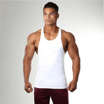 Muscle Cotton Gym Tank Tops Men Sleeveless Tanktops For Boys Bodybuilding Clothing Undershirt Fitness Stringer workout Vest