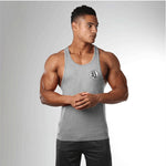 Muscle Cotton Gym Tank Tops Men Sleeveless Tanktops For Boys Bodybuilding Clothing Undershirt Fitness Stringer workout Vest