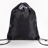 Portable Drawstring Bag Oxford Students Backpack Waterproof Sports Riding Backpack Gym Drawstring Shoes Clothes Organizer Pack