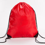 Portable Drawstring Bag Oxford Students Backpack Waterproof Sports Riding Backpack Gym Drawstring Shoes Clothes Organizer Pack