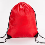 Portable Drawstring Bag Oxford Students Backpack Waterproof Sports Riding Backpack Gym Drawstring Shoes Clothes Organizer Pack