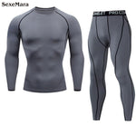 Sports clothing Men's Gym training Fitness sportswear Athletic physical workout Clothes Suits Running jogging Tracksuit Dry Fit