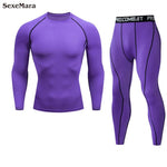 Sports clothing Men's Gym training Fitness sportswear Athletic physical workout Clothes Suits Running jogging Tracksuit Dry Fit