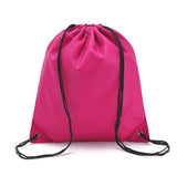 Nylon Drawstring Backpack String Gym Sack Bag Sports Cinch Sack for Men Women Kid School Travel