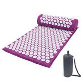 Massager Cushion Massage Yoga Mat Acupressure Relieve Stress Back Body Pain Spike Acupuncture Mat with Pillow