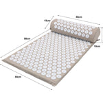 Massager Cushion Massage Yoga Mat Acupressure Relieve Stress Back Body Pain Spike Acupuncture Mat with Pillow