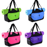 48*24*16cm High-capacity Yoga Mat Backpack Canvas Waterproof Yoga Bag Sports Fitness Bags (No Yoga Mat)