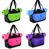 48*24*16cm High-capacity Yoga Mat Backpack Canvas Waterproof Yoga Bag Sports Fitness Bags (No Yoga Mat)