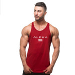 New fashion cotton sleeveless shirts tank top men Fitness shirt mens singlet Bodybuilding workout gym vest fitness men