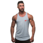 New fashion cotton sleeveless shirts tank top men Fitness shirt mens singlet Bodybuilding workout gym vest fitness men