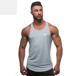 New fashion cotton sleeveless shirts tank top men Fitness shirt mens singlet Bodybuilding workout gym vest fitness men