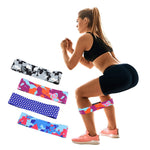 Workout Fitness Resistance Bands Gym Equipment Camouflage rubber loops Latex Yoga Gym Strength Training Pilates Exercise