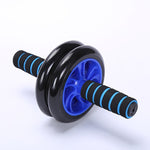 New Style Two-Wheel Mute Power Roller Abdominal Wheel Home Fitness Equipment AB Rocket Roller Push-Ups Equipment