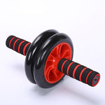 New Style Two-Wheel Mute Power Roller Abdominal Wheel Home Fitness Equipment AB Rocket Roller Push-Ups Equipment