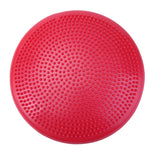 Factory Direct PVC Yoga Balanced Cushion Pink Inflatable Massage Cushion Thickening Explosion-Proof Balance Training Device