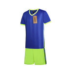 Lixada Football Shirt Uniforms Set Soccer Jerseys Short Sleeve Sports Clothing Breathable Ball Jersey Football Sweat T-Shirt
