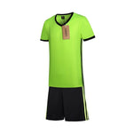 Lixada Football Shirt Uniforms Set Soccer Jerseys Short Sleeve Sports Clothing Breathable Ball Jersey Football Sweat T-Shirt