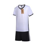 Lixada Football Shirt Uniforms Set Soccer Jerseys Short Sleeve Sports Clothing Breathable Ball Jersey Football Sweat T-Shirt