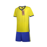 Lixada Football Shirt Uniforms Set Soccer Jerseys Short Sleeve Sports Clothing Breathable Ball Jersey Football Sweat T-Shirt