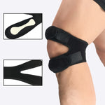 1 PC Adjustable Knee Pad Elastic Knee Support Outdoor Sports Exercise Fitness Knee Protector Outdoor Fitness Equipment