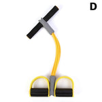 Multi Function Tension Rope Strong Fitness Resistance Bands Latex Pedal Women Men Sit Up Pull Ropes Yoga Fitness Equipment