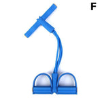 Multi Function Tension Rope Strong Fitness Resistance Bands Latex Pedal Women Men Sit Up Pull Ropes Yoga Fitness Equipment